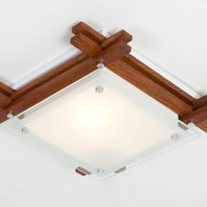 Плафониера Wood 01 череша